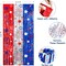 4th of July Party Decorations Red White Blue Foil Fringe Curtains, 2 Pack 3.3 x 6.6 FT Star Firework Patriotic Decor Fourth of July Photo Backdrop Streamers for Memorial Day Independence Day Labor Day